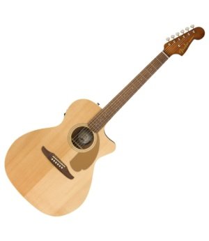 Fender Guitar Fender Newporter Player Acoustic/Electric Guitar Natural - Byron Music