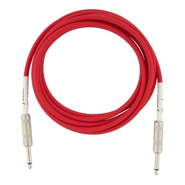 Fender Guitar Accessories Fender Original Series Cable Fiesta Red 10ft Byron Music