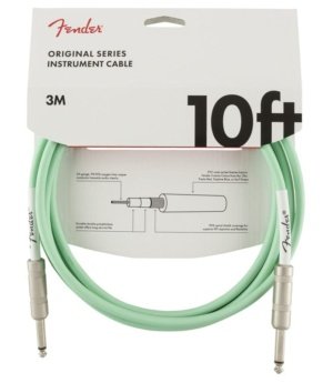 Fender Guitar Accessories Fender Original Series Cable Surf Green - 10ft - Byron Music