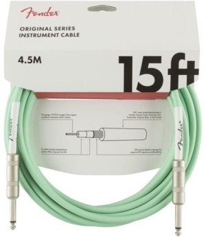 Fender Home Page Fender Original Series Instrument Cable 15 Surf Green - Byron Music