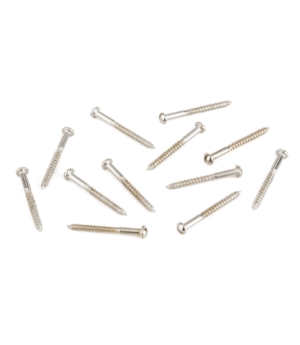 Fender Home Page Fender - Pure Vintage Slotted Telecaster Neck Pickup Mounting Screws Nickel (12) - Byron Music