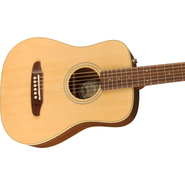 Fender Guitar Fender Redondo Mini Acoustic Guitar Natural Byron Music