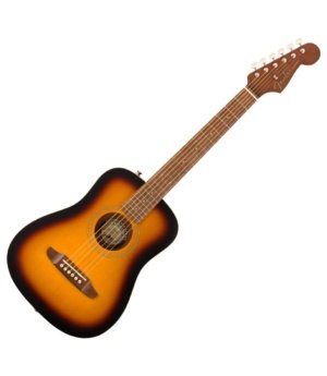 Fender Guitar Fender Redondo Mini Acoustic Guitar Sunburst - Byron Music