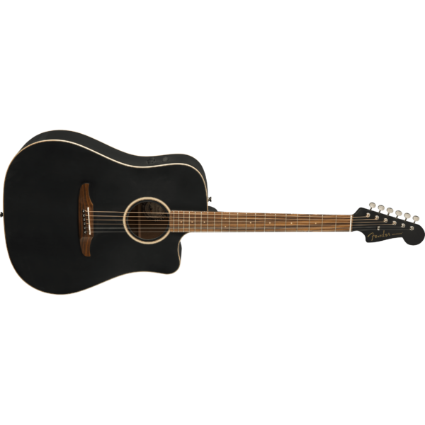 Fender Guitar Fender Redondo Special Acoustic/Electric Guitar Matte Black - Byron Music