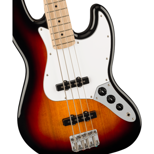 Squier Guitar Fender Squier Affinity Jazz Bass 3-Colour Sunburst - Byron Music