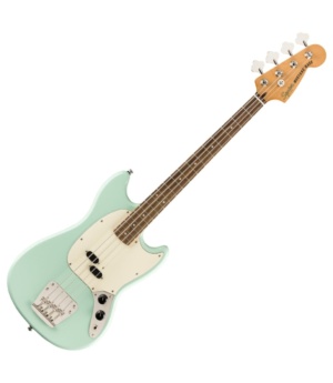 Squier Guitar Fender Squier Classic Vibe 60s Mustang Bass Surf Green - Byron Music