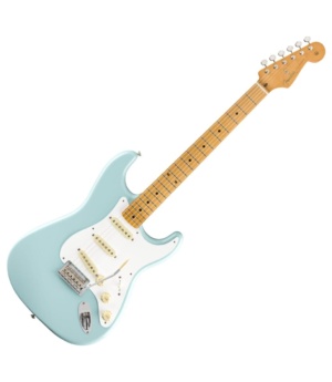 Fender Guitar Fender Vintera 50s Stratocaster Modified Electric Guitar Daphne Blue - Byron Music