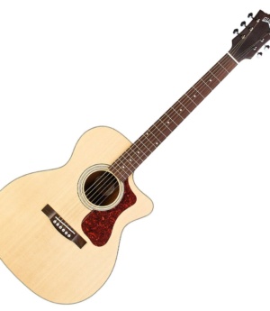 Guild Guitar Guild OM-240CE Acoustic/Electric Guitar Orchestra Solid Spruce Top - Byron Music