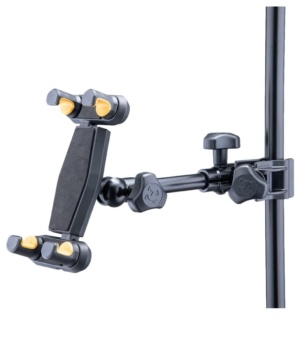 Hercules PA | Lighting Hercules 2-in-1 Tablet and Phone Holder for Mic Stand DG307B - Byron Music