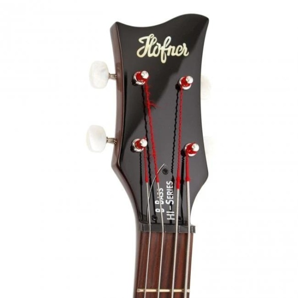 Hofner Guitar Hofner Left Handed Ignition Violin Beatle Bass with Hard Case - Byron Music