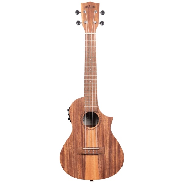 Kala Guitar Kala Ukulele Concert Teak Tri-Top w/ Pickup KA-TK-C-CE - Byron Music