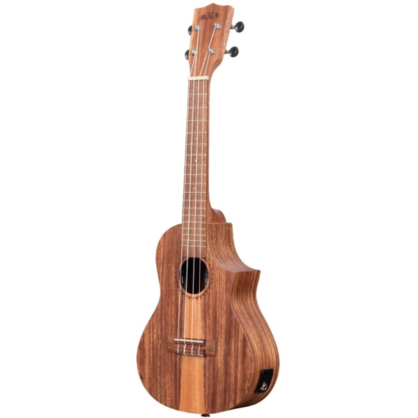 Kala Guitar Kala Ukulele Concert Teak Tri-Top w/ Pickup KA-TK-C-CE - Byron Music