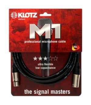 Klotz Guitar Accessories Klotz M1 Microphone Cable 3M XLR M to XLR F M1FM1N0300 - Byron Music