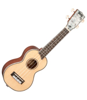 Mahalo Guitar Mahalo Ukulele Soprano Pearl Series MP1 - Byron Music