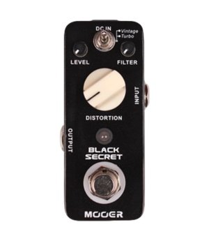 Mooer Effects Mooer Black Secret Distortion Effect Pedal Byron Music