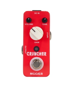 MOOER Home Page Mooer Cruncher Distortion Guitar Effect Pedal MEP-CR - Byron Music