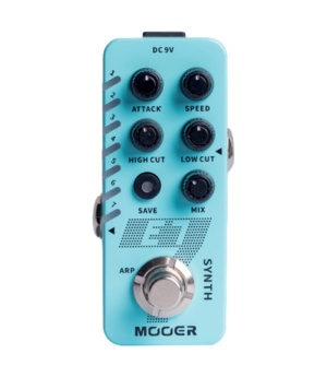 Mooer Effects Mooer E7 Polyphonic Guitar Synth Effect Pedal MEP-E7 - Byron Music