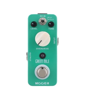 Mooer Effects Mooer Green Mile Overdrive Effect Pedal - Byron Music