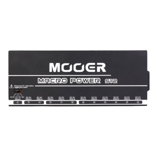 Mooer Effects Mooer Macro Power Supply for Effect Pedal 12-Port S12 - Byron Music