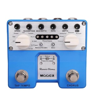 Mooer Effects Mooer Reverie Chorus Twin Effects Pedal Byron Music