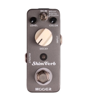 Mooer Effects Mooer Shim Verb Digital Reverb Effect Pedal MEP-SV - Byron Music