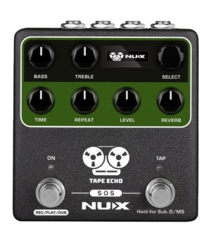 NUX Effects NUX Tape Echo Effects Pedal Verdugo Series - Byron Music