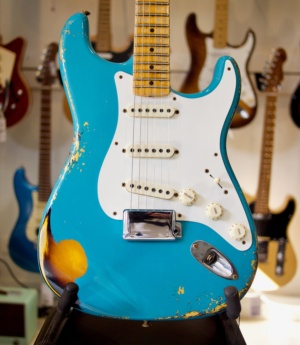 Byron Music Home Page Preloved Fender Custom Shop 56 Heavy Relic Stratocaster with Tweed Hardcase Byron Music