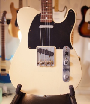 Byron Music Home Page Preloved - Fender Custom Shop Masterbuilt Journeyman '68 Relic Telecaster Desert Sand - Byron Music