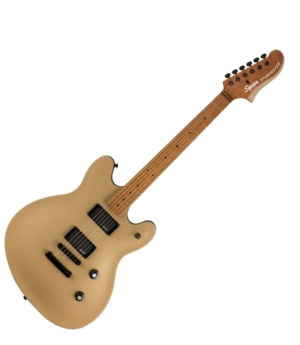 Squier Home Page Squier Contemporary Active Starcaster Roasted Maple Fingerboard Shoreline Gold - Byron Music