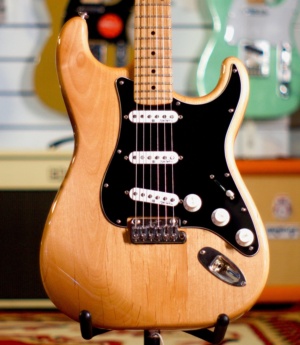 Weave Home Page Weave 'S' Model Strat Style Electric Guitar Clear Nitro W/Hardcase & Strap - Byron Music