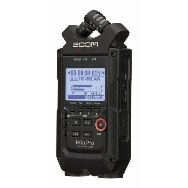 Zoom Recording Zoom H4nPRO Handy Recorder Black Edition - Byron Music