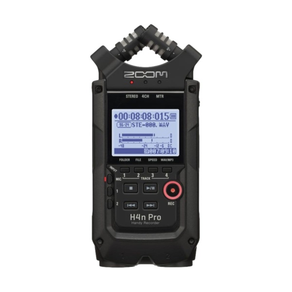 Zoom Recording Zoom H4nPRO Handy Recorder Black Edition - Byron Music