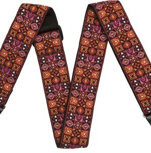 Fender Festival Guitar Strap Red Mosaic 2