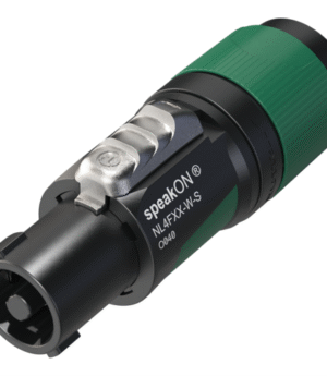 4 pole speakON cable connector 6-12mm OD