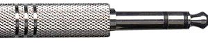 6.3 STEREO PLUG TO 6.3 MONO FEMALE