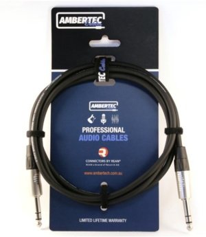 REAN Balanced cable 3m 6.35mm TRS plug to 6.35mm TRS plug