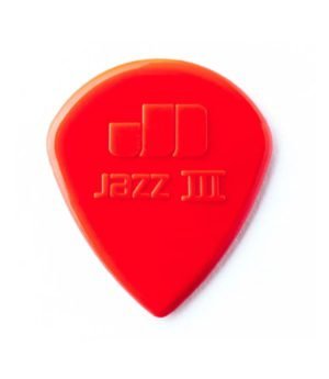 Dunlop Jazz III Pick Nylon Sharp - Red