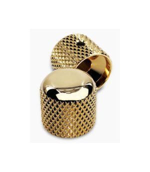 ALLPARTS MK 0110-002 Gold Dome Knobs x2