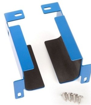 Bracket for mounting Zuma power supply to pedalboards