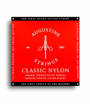 Augustine Classic Red Strings - Regular Tension