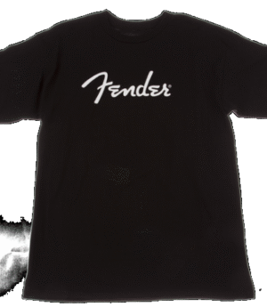 Fender Spaghetti Logo T-Shirt Black S