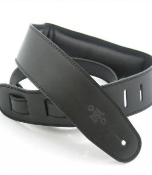 2.5 INCH PADDED GARMENT STRAP BLACK/BLACK