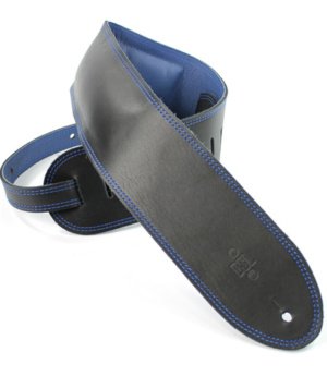 3.5 INCH PADDED GARMENT STRAP BLACK/BLUE