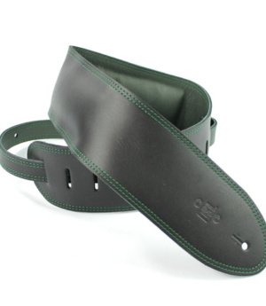 3.5 INCH PADDED GARMENT STRAP BLACK/GREEN
