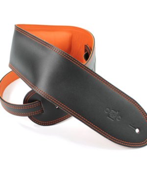 3.5 INCH PADDED GARMENT STRAP BLACK/ORANGE