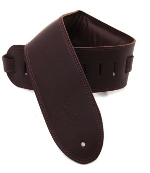 3.5 INCH PADDED GARMENT STRAP SADDLE BROWN/BROWN