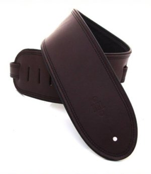 3.5 INCH ROLLED EDGE GARMENT STRAP SADDLE BROWN/