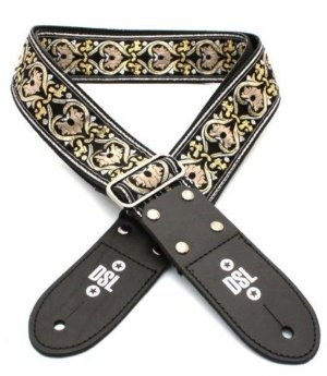 2 INCH JACQUARD WEBBING STRAP GOLD AND SILVER PA