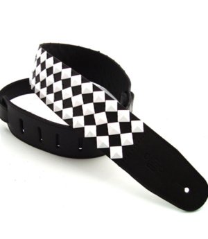 2.5 INCH PYRAMID ANGLE STRAP WHITE STUD