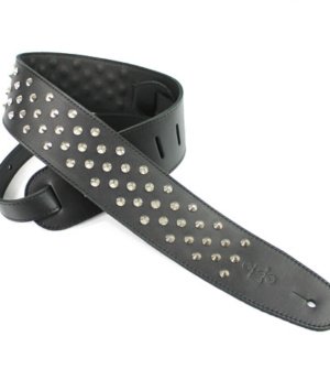 2.5 INCH ROUND PYRAMID STRAP BLACK